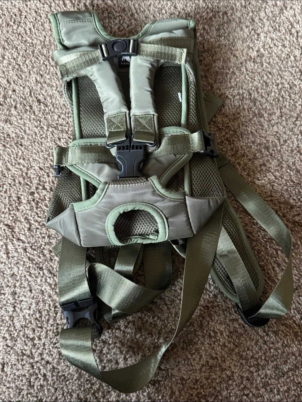 Olive Green Soft-Panel Pet Carrier - size small
